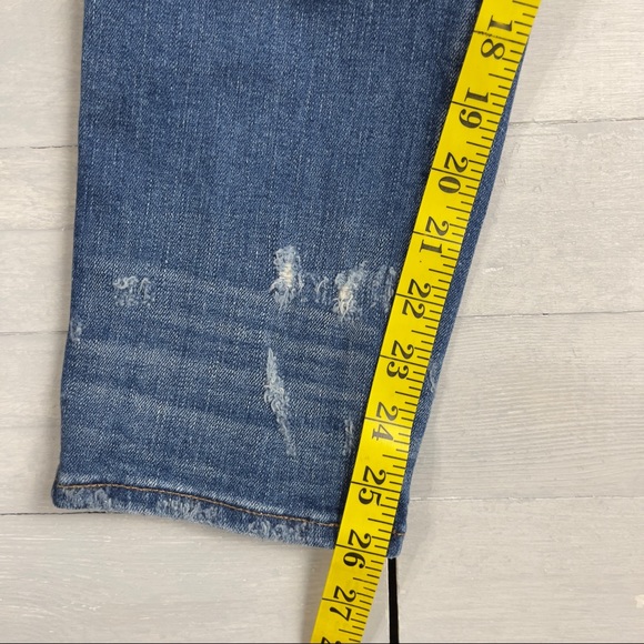 Madewell Slim Straight Jeans: Distressed Button-Front Edition - Picture 10 of 16